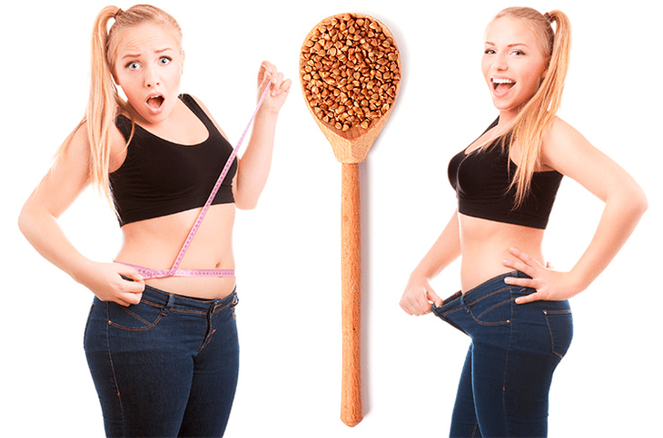 Pisua galtzeko dieta buckwheat dieta